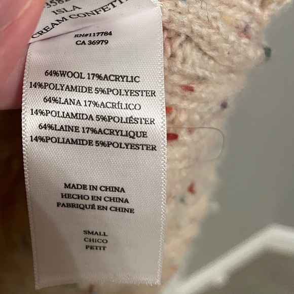 Rails Isla Cardigan in Cream Confetti - Picture 10 of 10